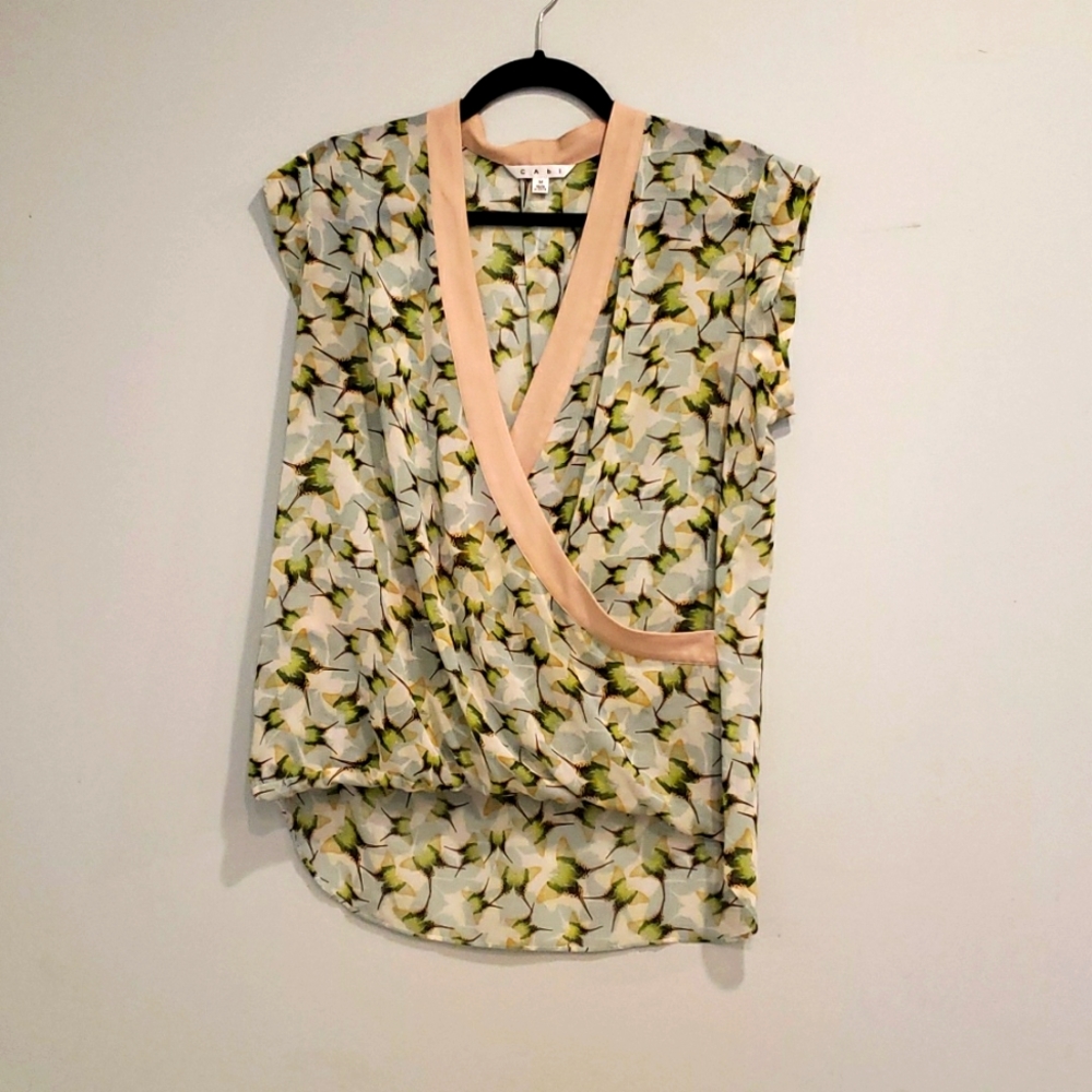 CAbi sleeveless blouse